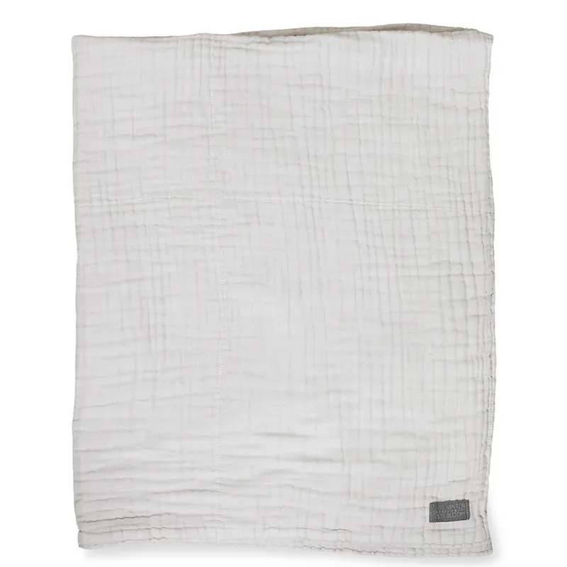 Vinter & Bloom Filt Layered Muslin EKO Dove Grey 100x80cm Vinter & Bloom