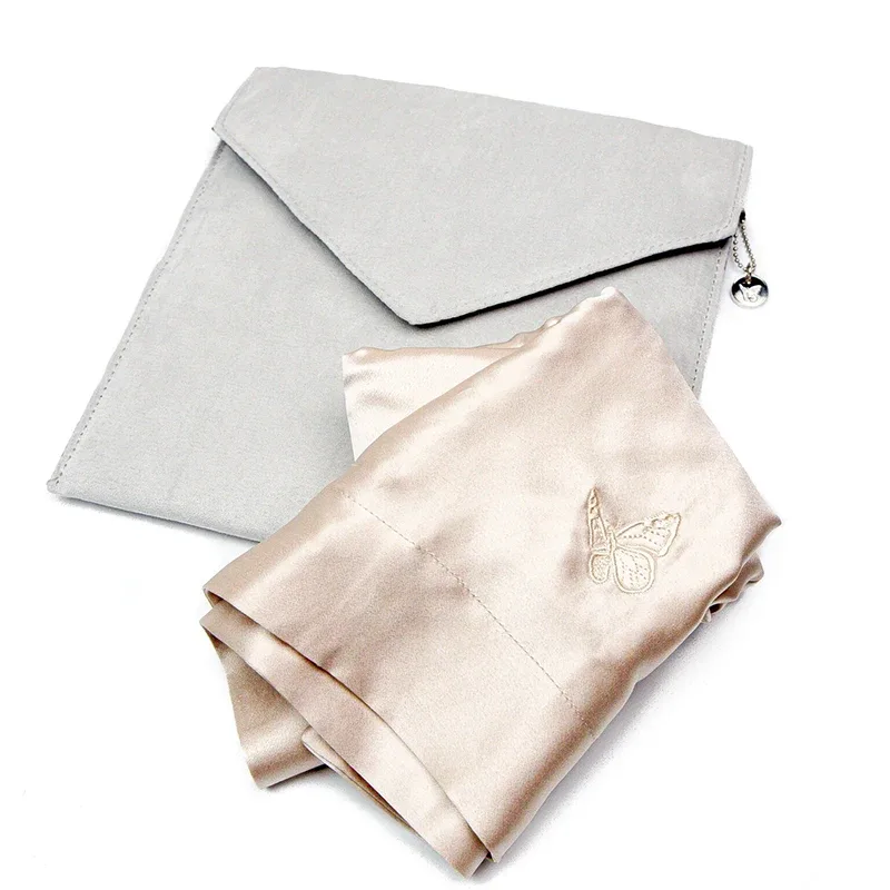 Amelie Soie Silk Sleep Pillow Nude Amelie Soie