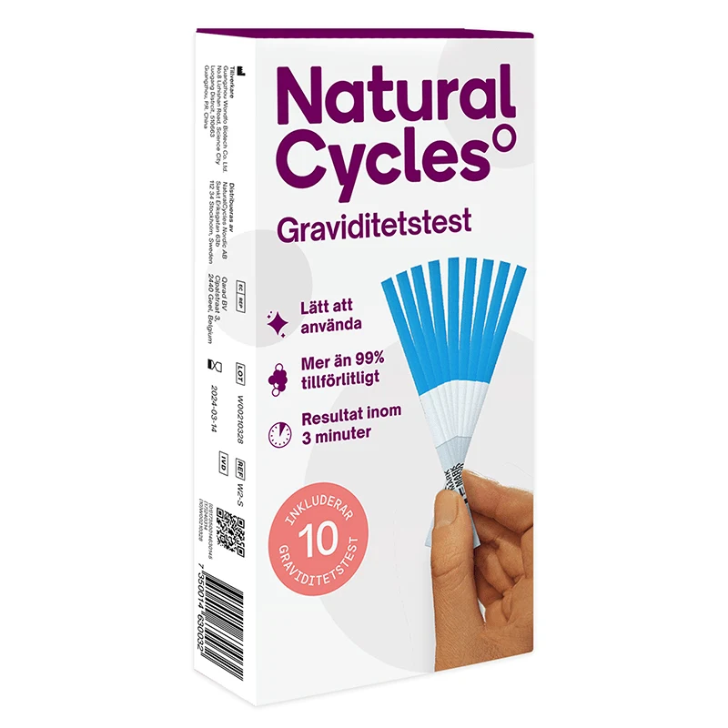 Natural Cycles Graviditetstest 10 teststickor Natural Cycles