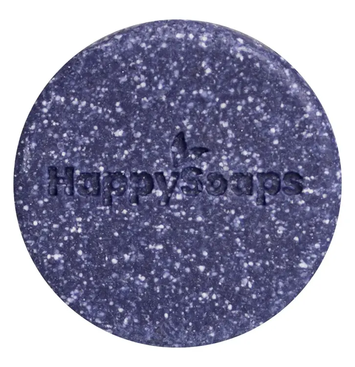 HappySoaps Silver Shampoo Bar Bright Violet 70 g HappySoaps