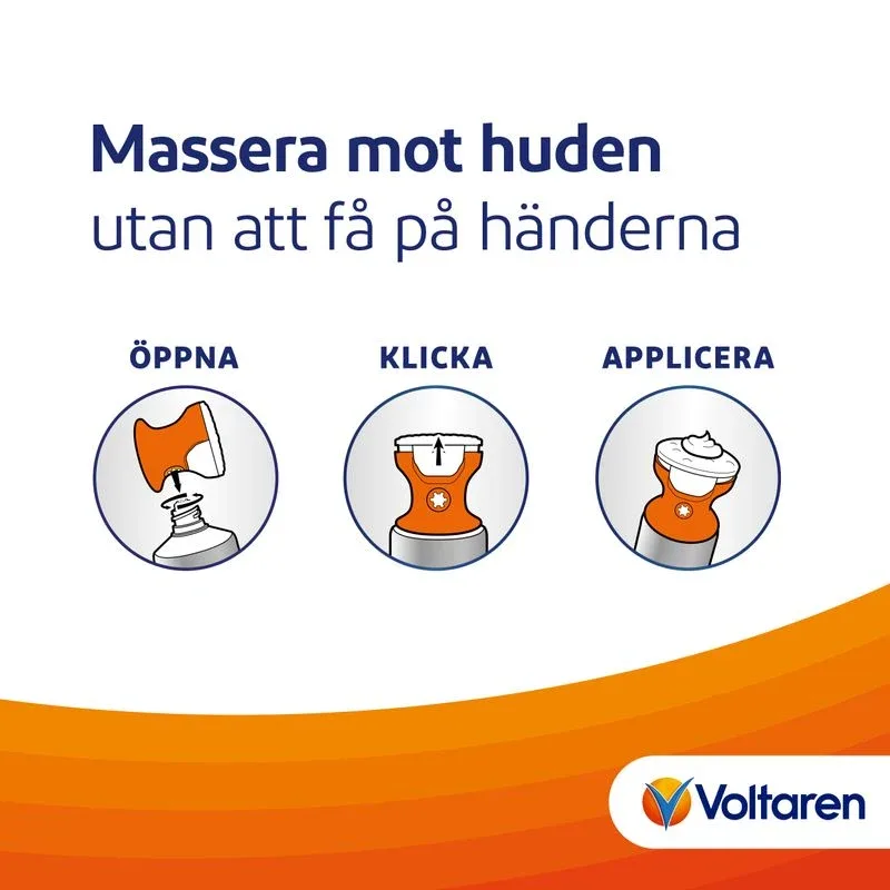 Voltaren Gel 11,6 mg/g Tub med applikator, 75 g Voltaren