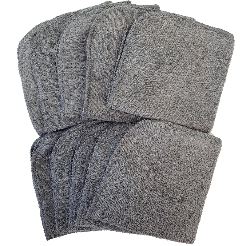 Summerville Organic Tvättlappar Eko 10-pack grå GOTS Summerville Organic