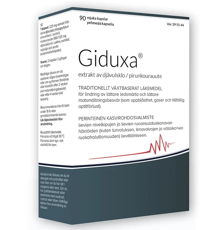 Giduxa Kapsel, mjuk Blister, 90 kapslar Giduxa