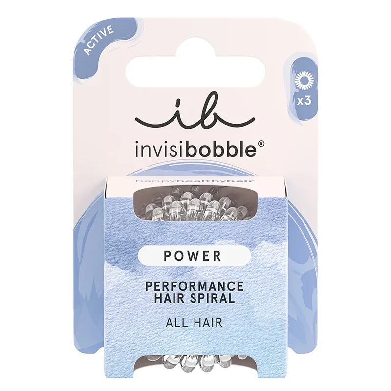 Invisibobble Power Crystal Clear 3st Invisibobble
