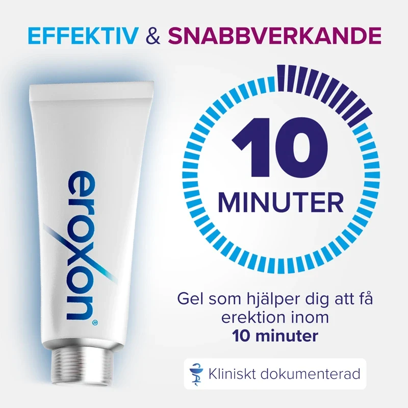 Eroxon® Potensmedel Gel endostuber 4 st eroxon