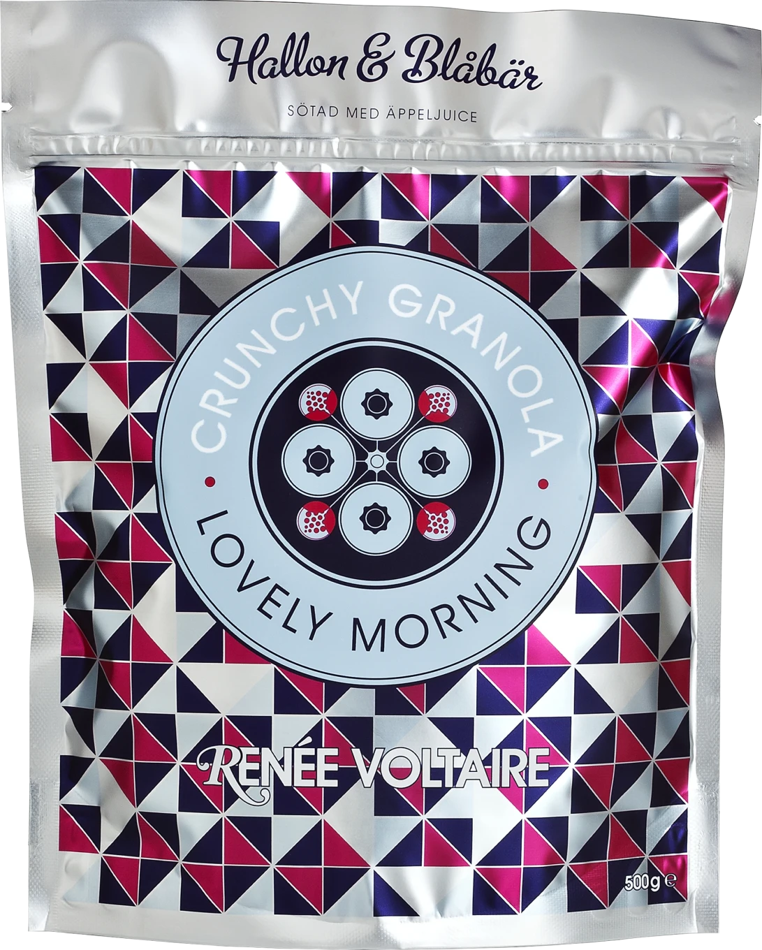 Renée Voltaire Crunchy Granola Hallon & Blåbär 500 g Renée Voltaire