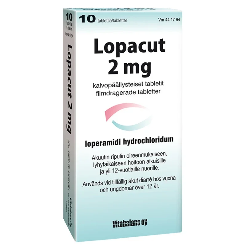 Lopacut Filmdragerad tablett 2mg Blister, 10tabletter Lopacut