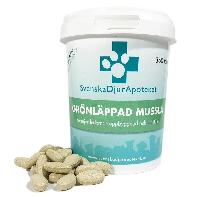 Svenska DjurApoteket Grönläppad Mussla 360 st Svenska DjurApoteket