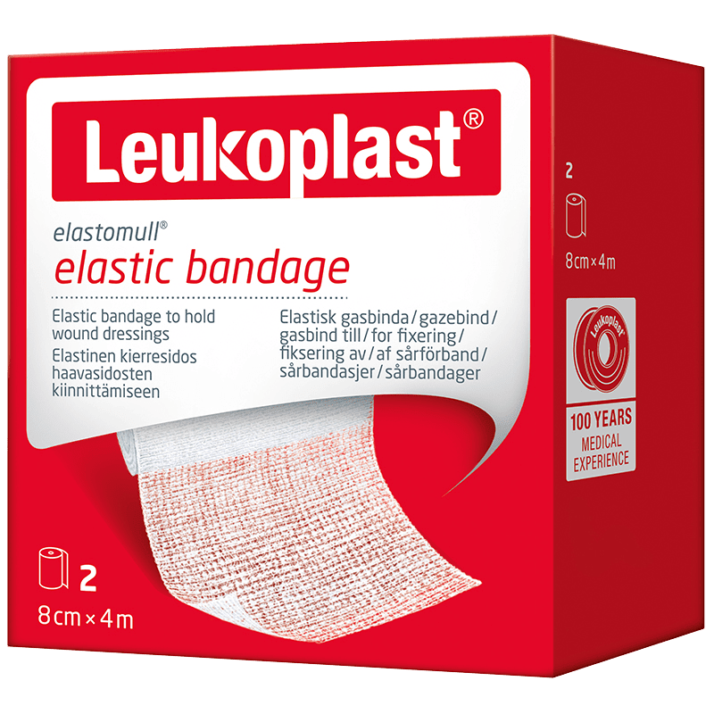 Leukoplast Elastomull 8 cm x 4 m 2 st Leukoplast