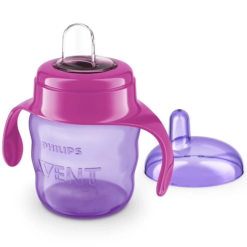 Philips Avent Easy Sip Pipmugg 6 mån+ Lila/Rosa 200 ml Philips Avent