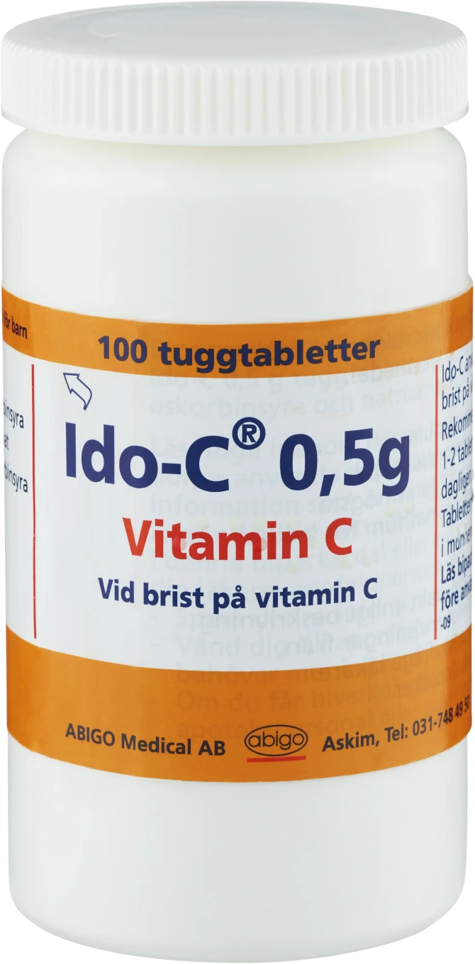 Ido-C tuggtablett 0,5 g 100 st Ido-C