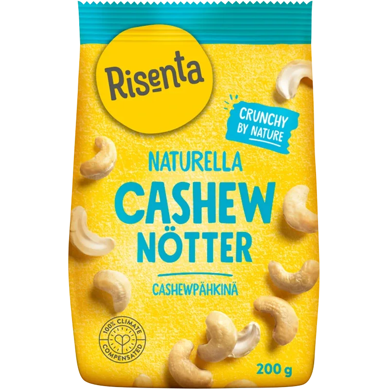 Risenta Cashewkärnor Hela 200 g Risenta