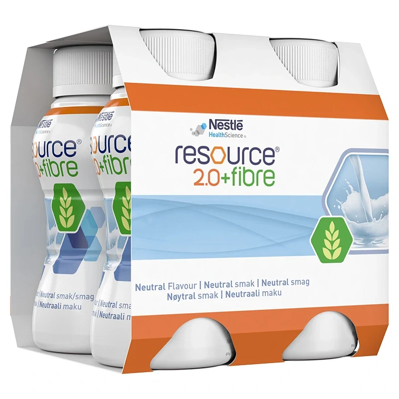 Resource 2.0 + Fibre Neutral 4x200 ml Resource