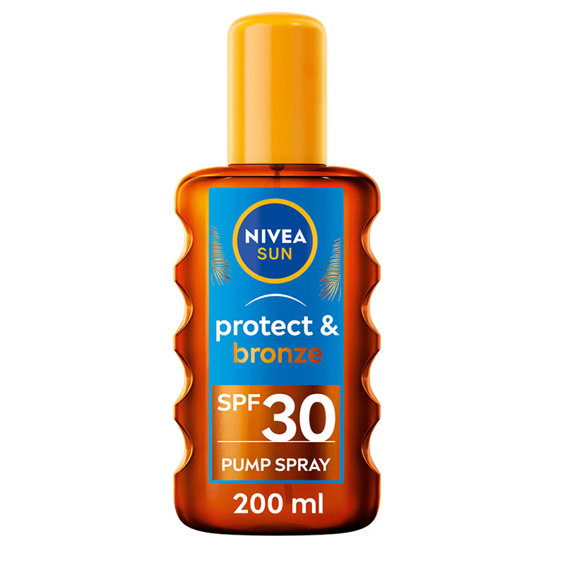 Nivea Sun Protect & Bronze Oil Spray SPF 30, 200 ml Nivea