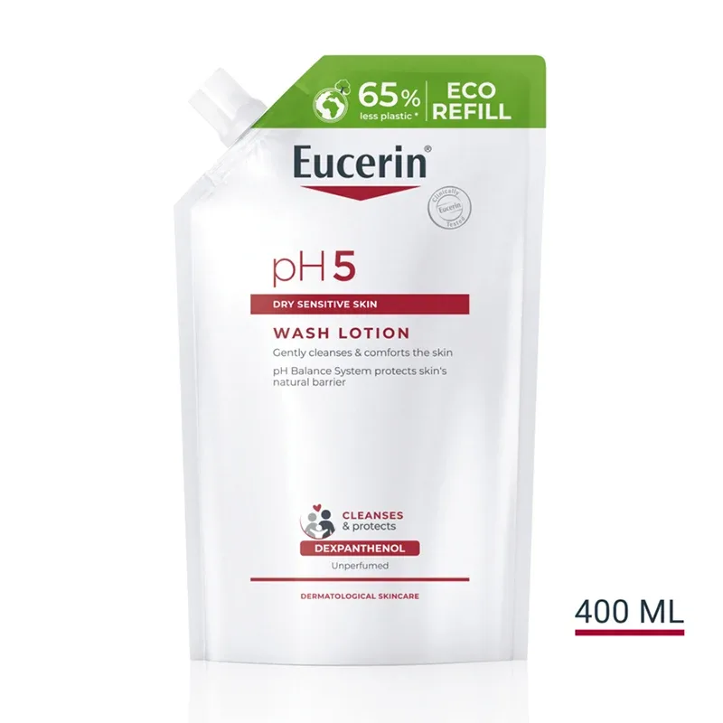 Eucerin pH5 Washlotion oparfymerad refill 400 ml Eucerin