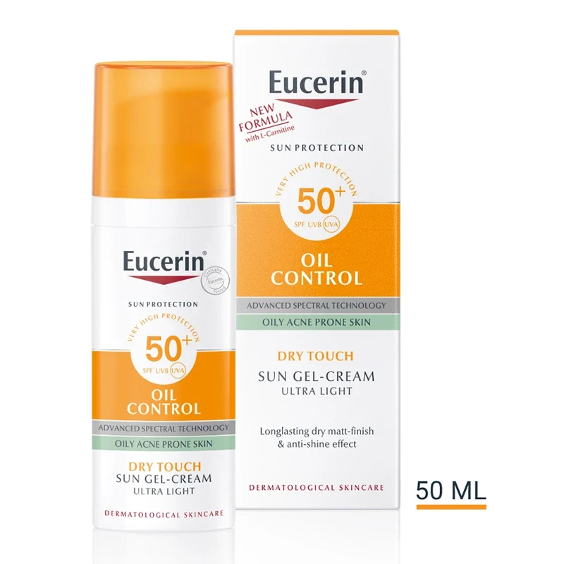 Eucerin Oil Control Sun Gel-Cream SPF 50+, 50 ml Eucerin