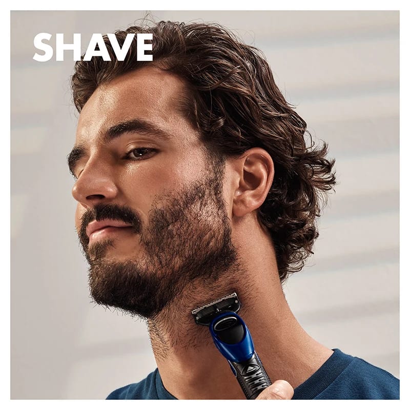 Gillette 4in1 Trimmer För Kropp och Skägg, Raka och Forma Gillette