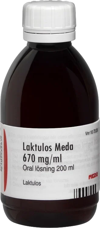 Laktulos Meda oral lösning 670 mg/ml 200 ml Laktulos