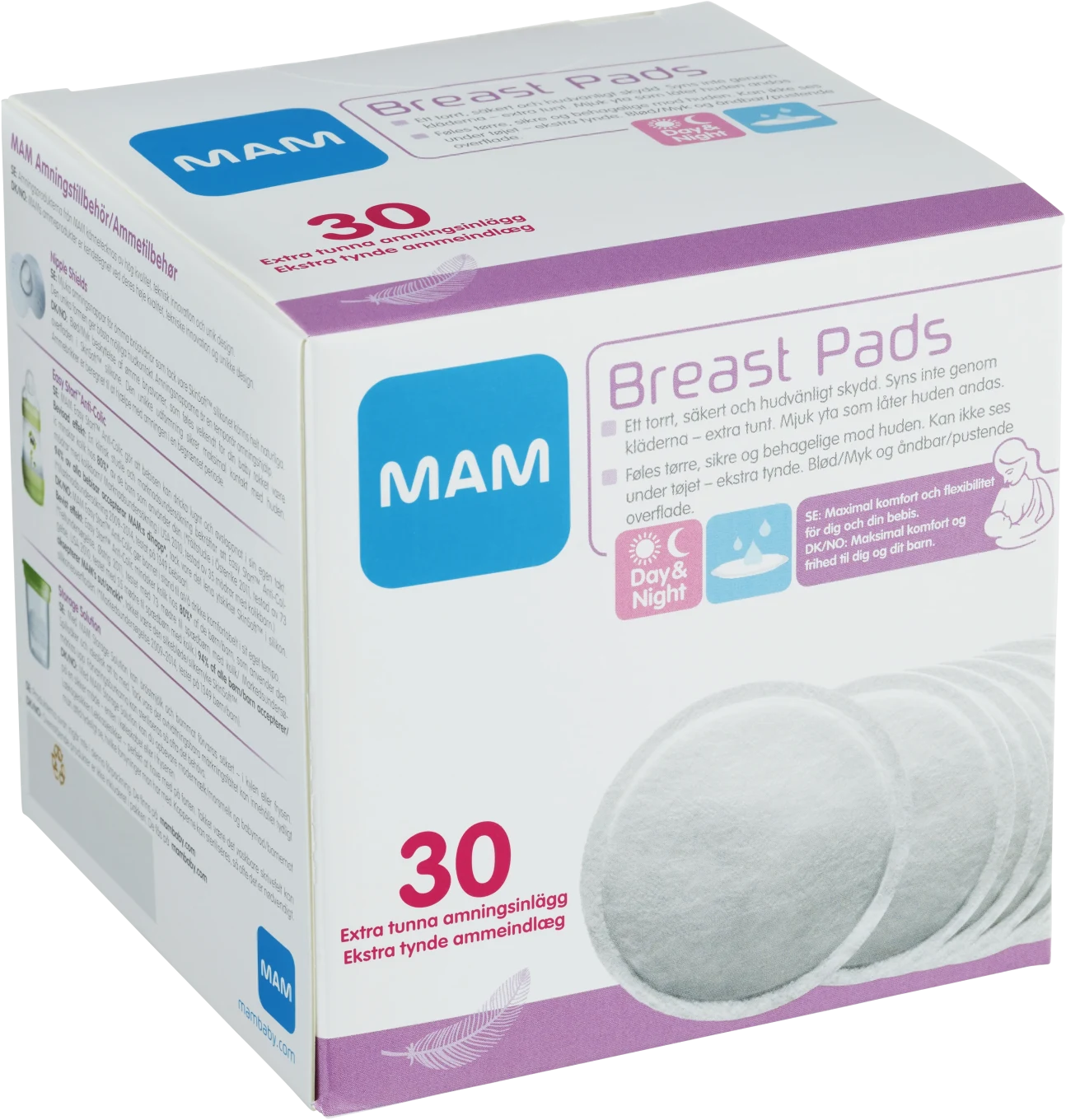 MAM Breast Pads Vita 30 st Mam