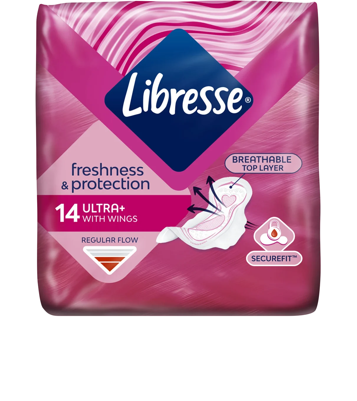 Libresse Ultra Thin Normal Wing 14 st Libresse