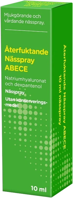 ABECE Återfuktande Nässpray 10 ml ABECE