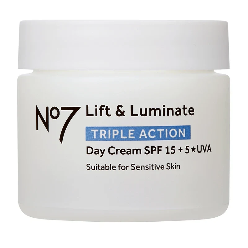 No7 Lift & Luminate Triple Action Day Cream SPF 15, 50 ml No7