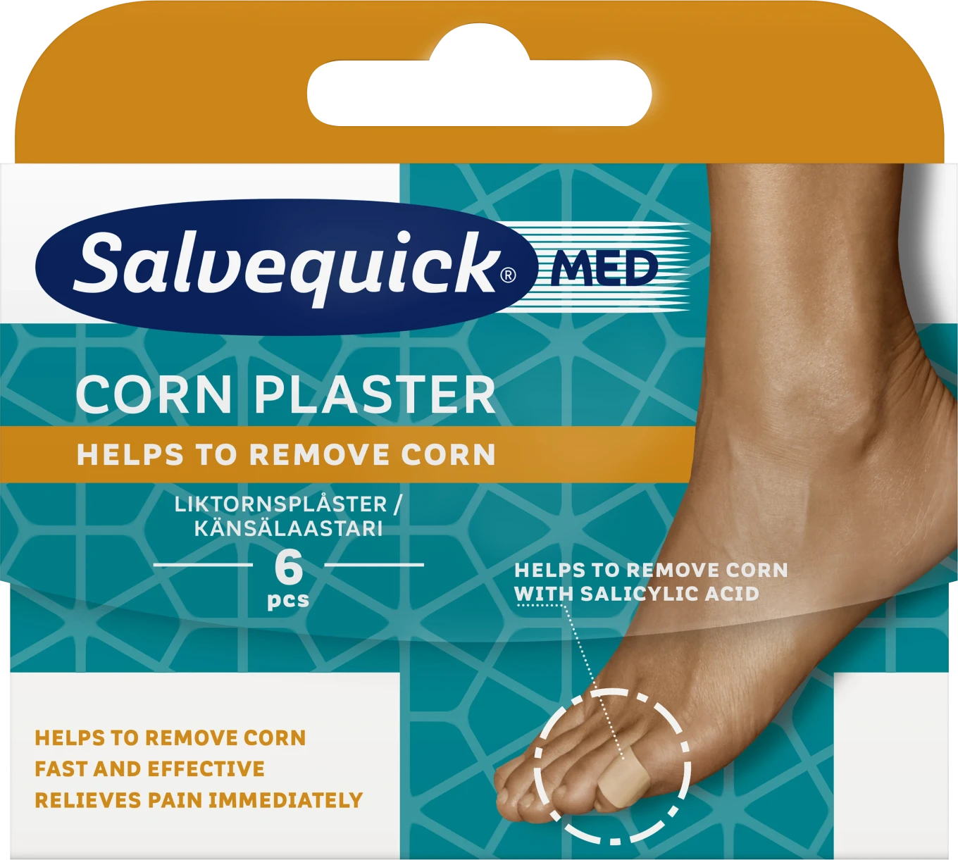 Salvequick MED Liktornsplåster 6 st Salvequick