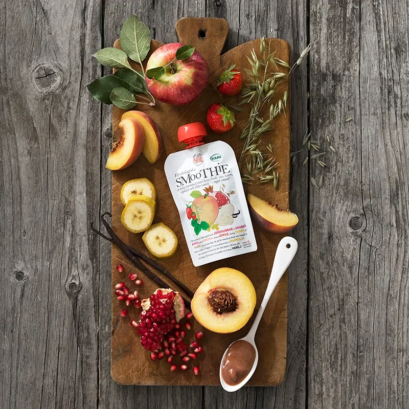 Alex & Phil Vår Persika- & Vaniljsmoothie 100 g Alex & Phil