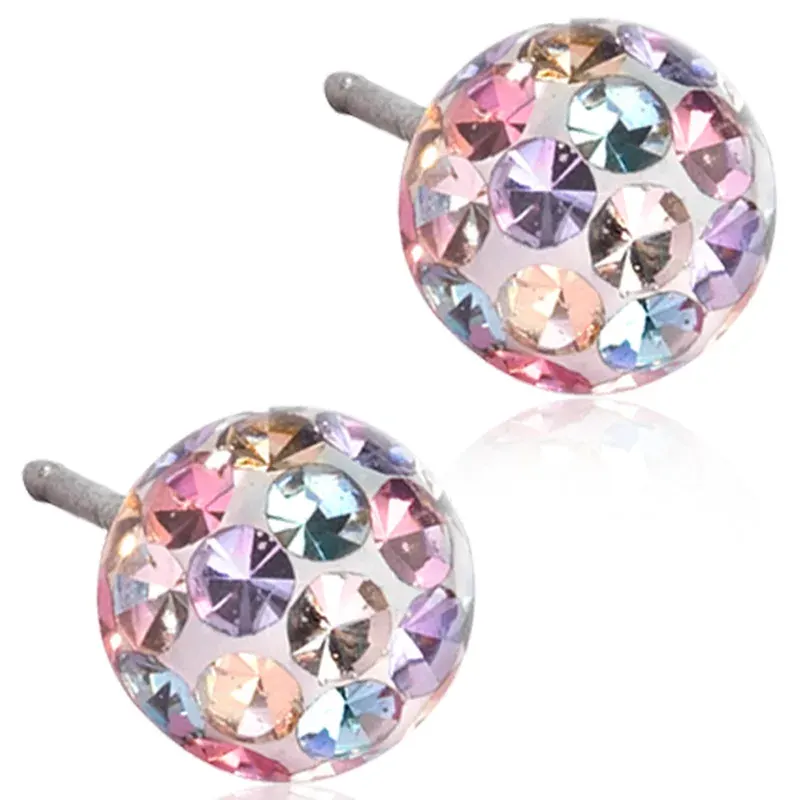 Blomdahl Örhängen Crystal Ball Light Fantasy 6 mm Blomdahl