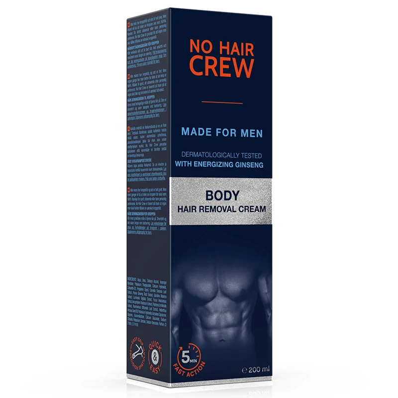 No Hair Crew Body Hair Body Hair Removal Cream 200 ml No Hair Crew
