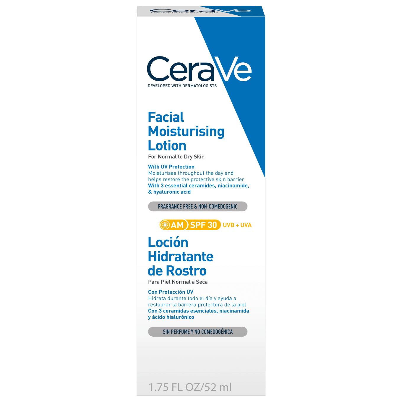 CeraVe Facial Moisturising Lotion AM SPF 30, 52 ml Cerave