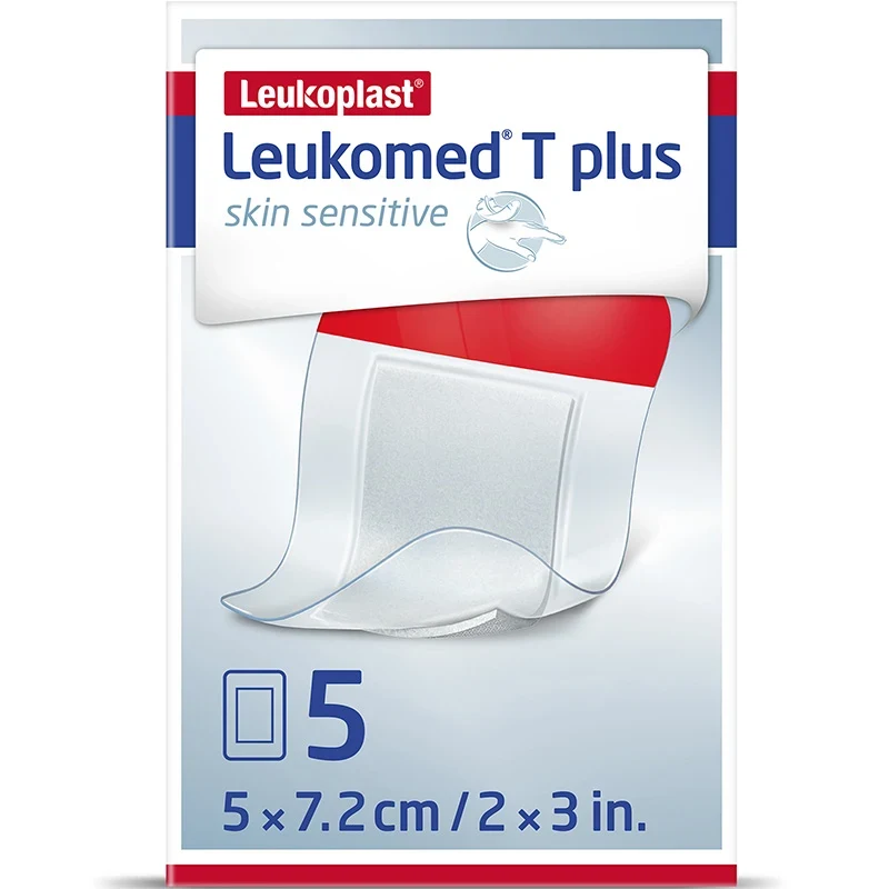 Leukoplast Leukomed T Plus Skin Sensitive 5 cm x 7,2 cm 5 st Leukoplast