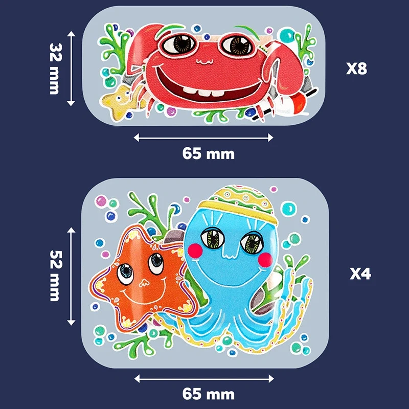 Salvequick Aqua Block Kids 12 st Salvequick