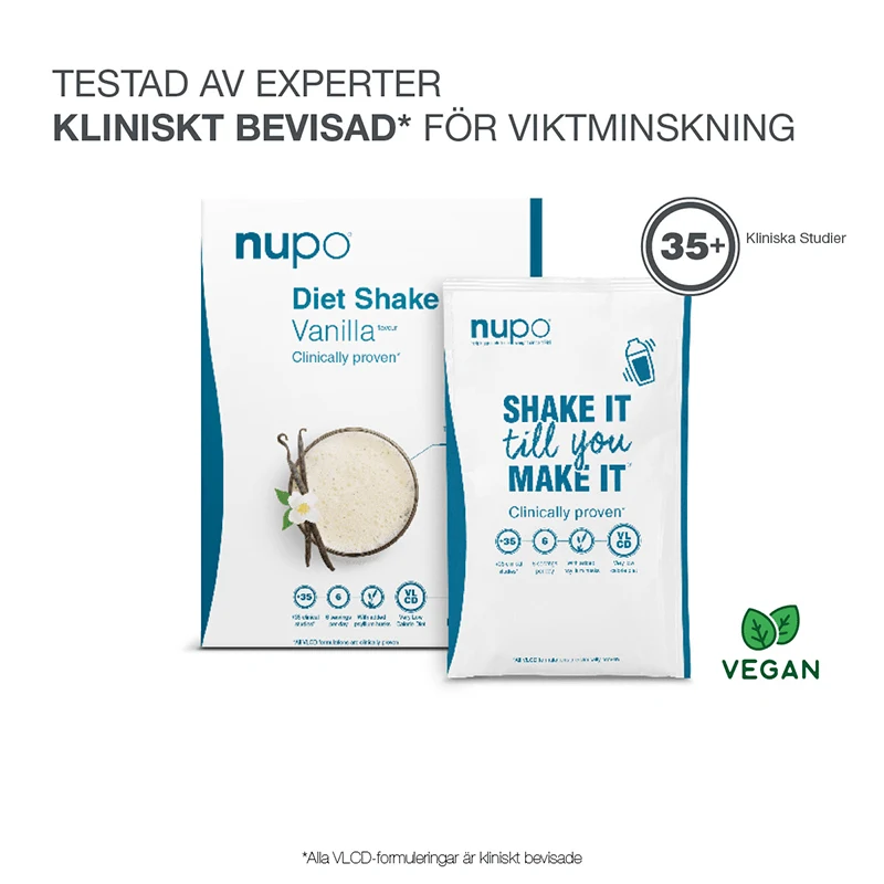 Nupo Diet Shake Vanilla 10 portioner Nupo