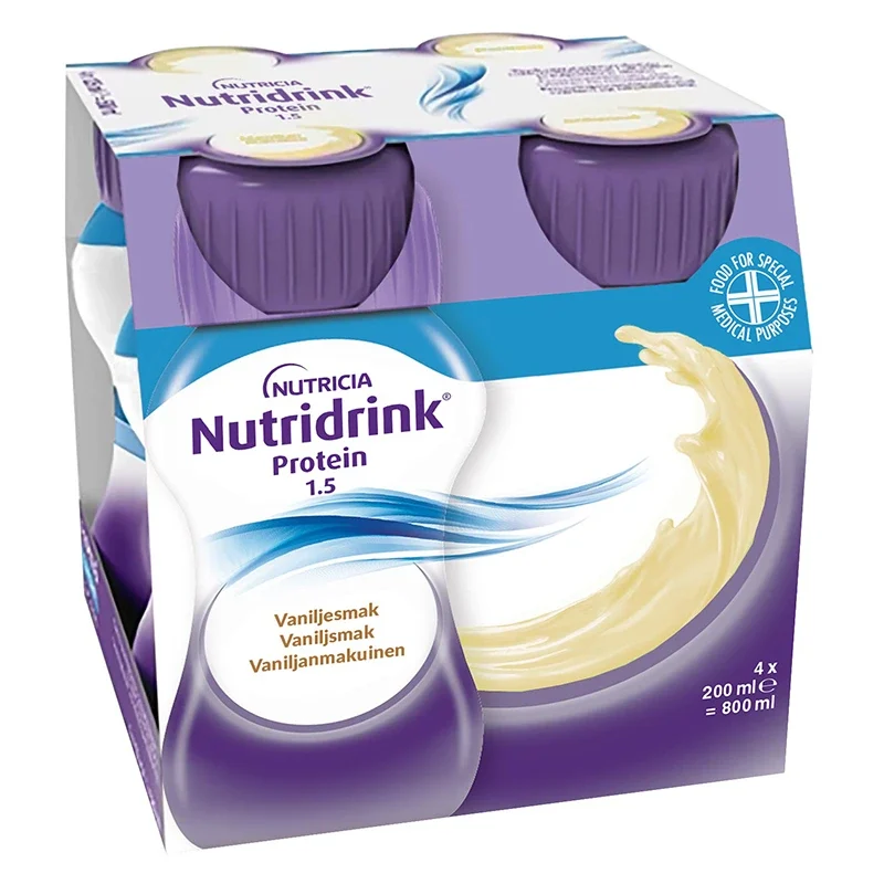 Nutridrink Protein Vanilj 4x200 ml Nutridrink