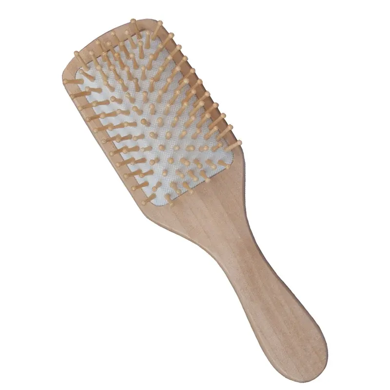 Hjärtligt Hårmassage Borste i Trä Hjärtligt