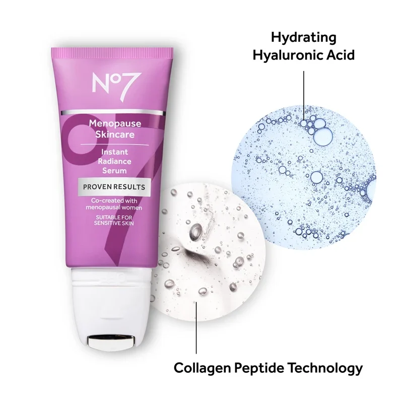 No7 Menopause Skincare Instant Radiance Serum 30 ml No7