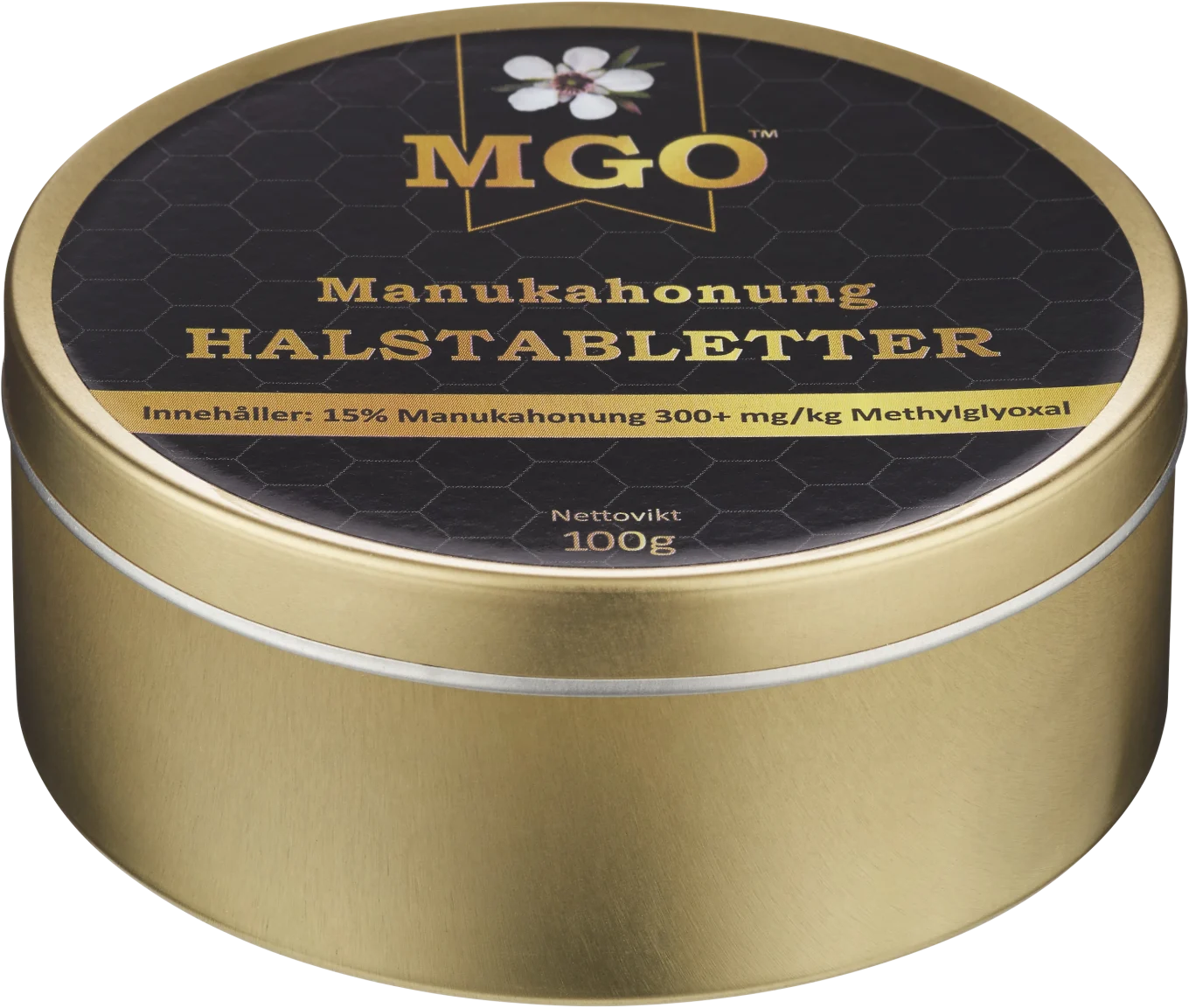 MGO Manukahonung 300+ Halstabletter 100 g 19 st Mgo