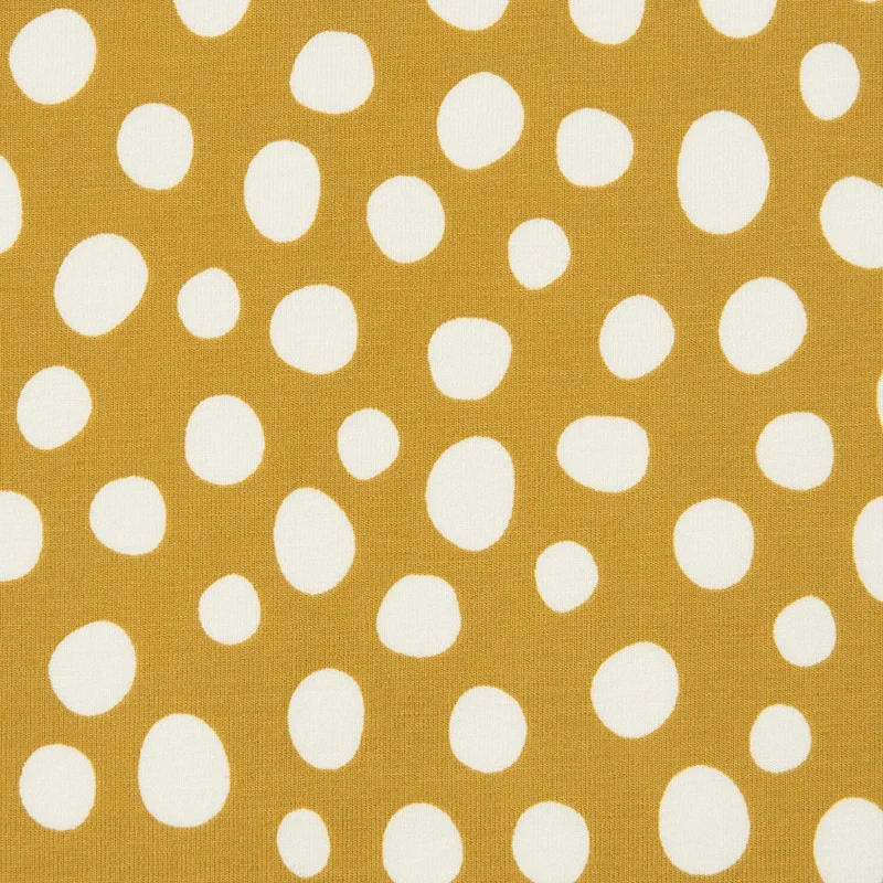 Coracor Bärsjal Abstract Dot Mustard Coracor