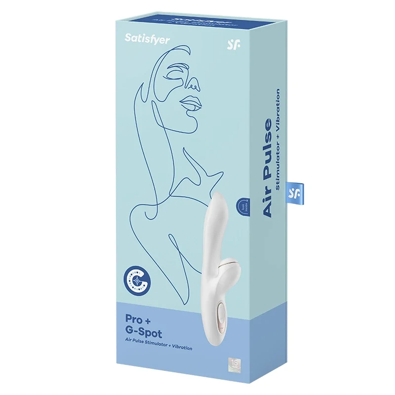 Satisfyer Pro + G-Spot Rabbit Lufttrycksvibrator Satisfyer