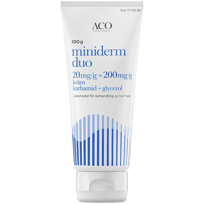 Miniderm Duo Kräm 20mg/g+200mg/g Tub 100g Miniderm