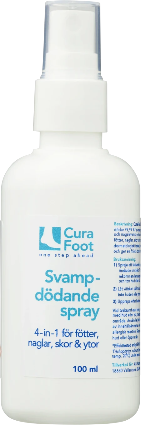 CuraFoot Svampdödande Spray 100 ml Curafoot