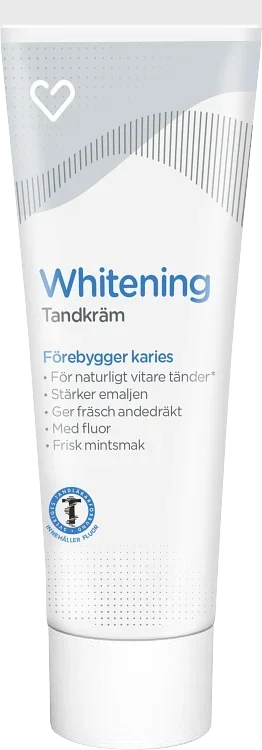 Hjärtats Tandkräm Whitening 75 ml Hjärtats