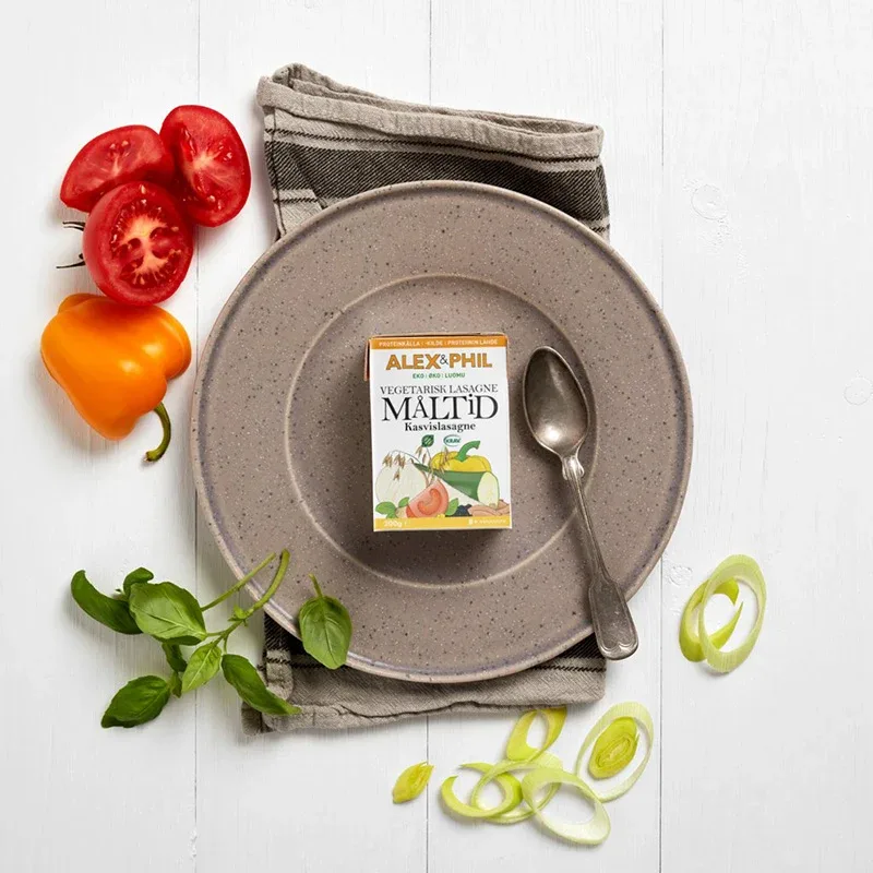 Alex & Phil Vår Vegetariska Lasagnemåltid 200 g Alex & Phil
