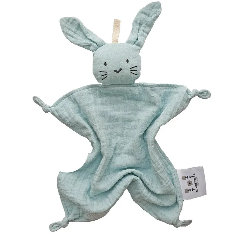 Summerville Organic Snuttefilt Kanin Eko Ice Blue Summerville Organic