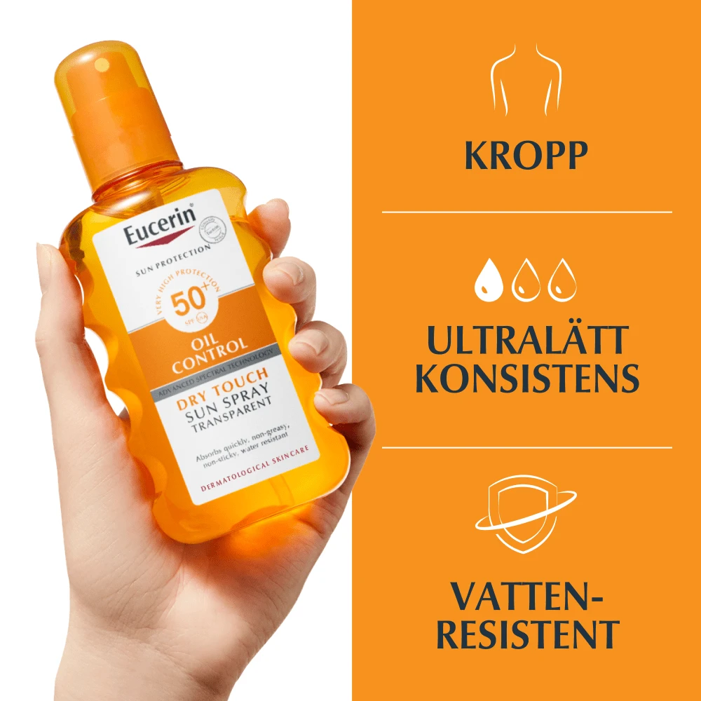 Eucerin Sun Spray Transparent SPF 50+, 200ml Eucerin