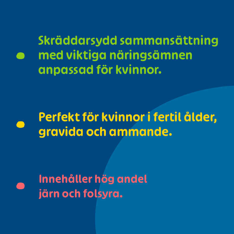 Pharbio Multivitamin Kvinna 120 st Pharbio