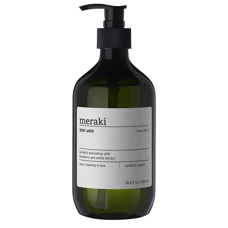 Meraki Body Wash Linen Dew 490 ml Meraki