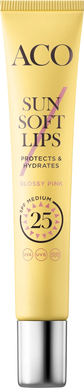 ACO Sun Soft Lips SPF 25, 12 ml ACO
