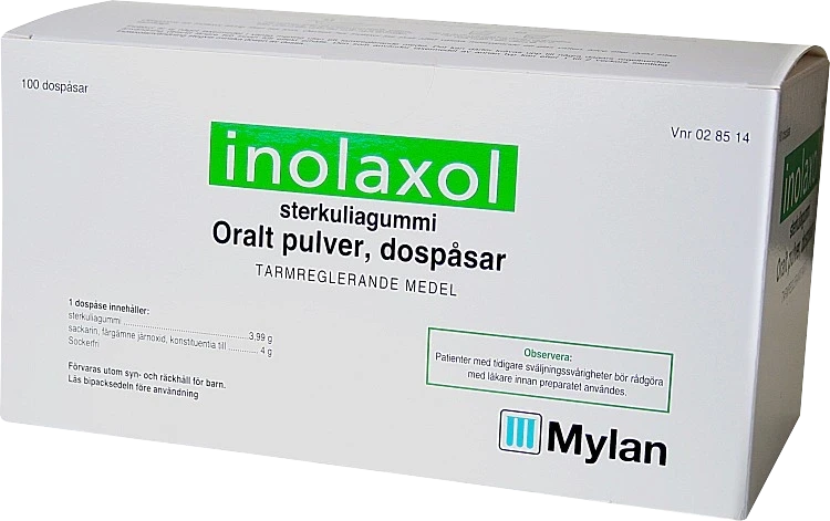 Inolaxol oralt pulver dospåse 100 st Inolaxol